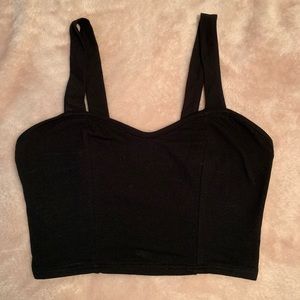 Black Crop Top